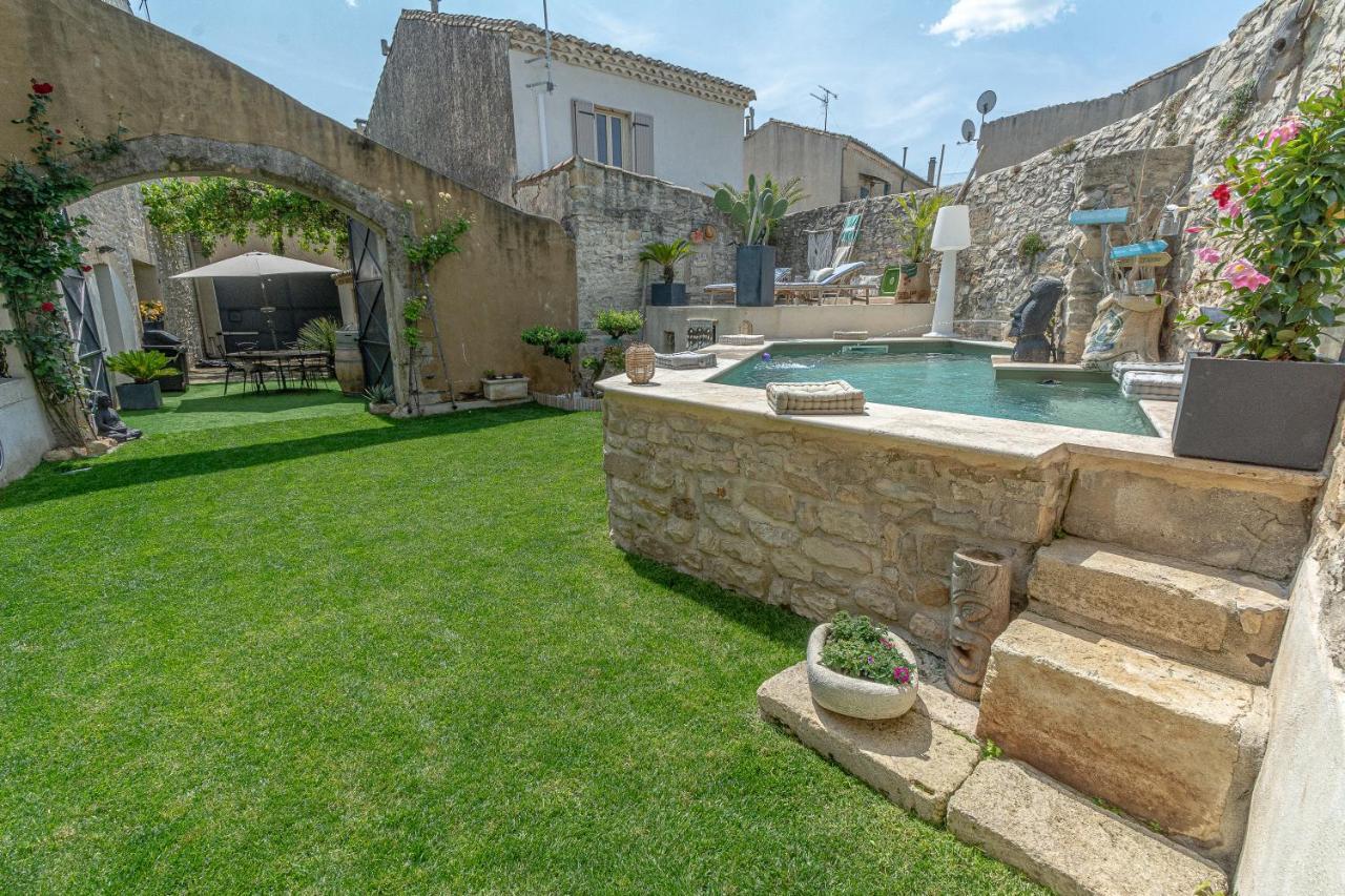 Le Baratier - Demeure De Charme Sauna & Piscine Calvisson Exterior foto